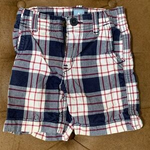 GAP Plaid Shorts with Red and Blue Pattern